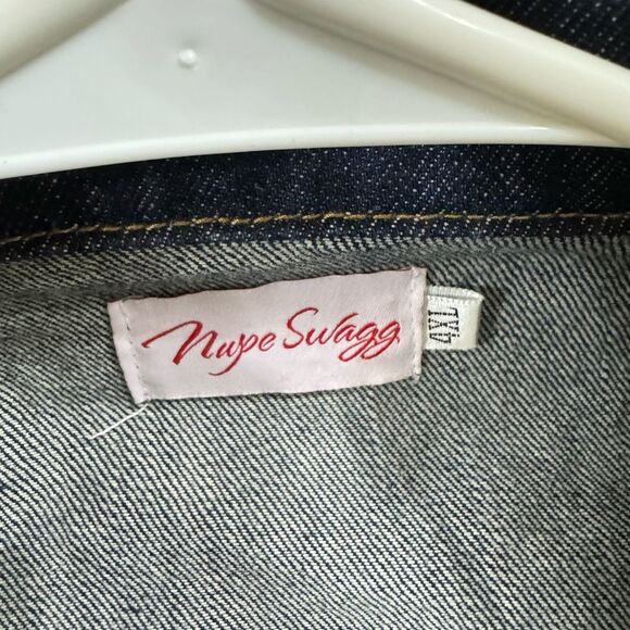 EUC Y2K Vintage Men’s Kappa Nupe Swagg Oversized Streetwear Denim Jacket 4XL‎ - Picture 4 of 7